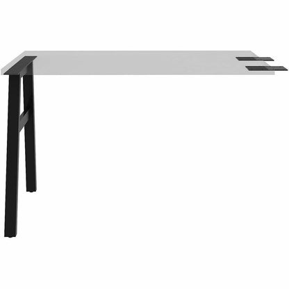 Lorell 16288 Adjustable Table Leg Bases & Returns, Black (LLR16288)
