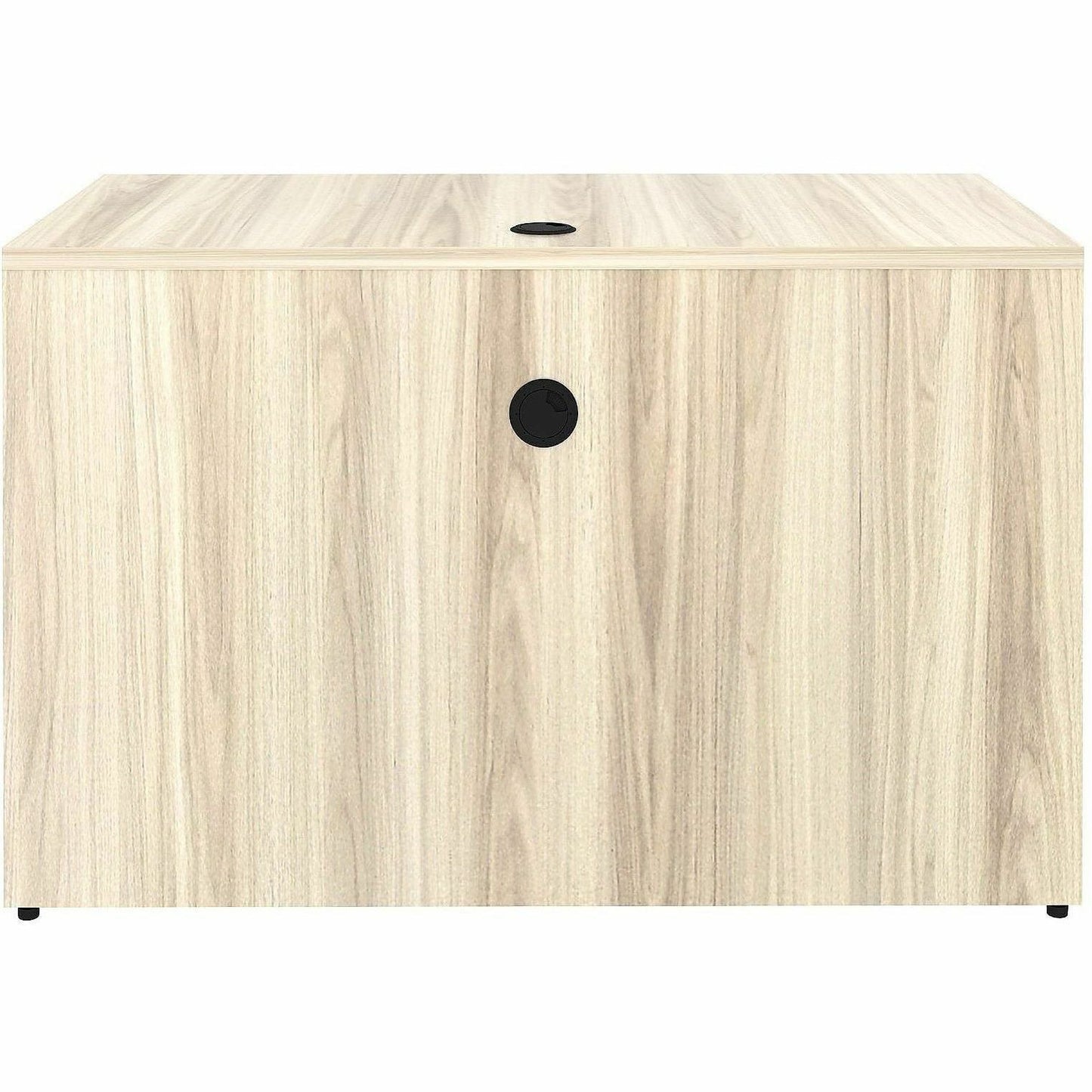 Lorell Essentials Rectangular Bridge, 1" Thickness Table Top, 29.5" x 48" x 24", Modern Elm (LLR66323)