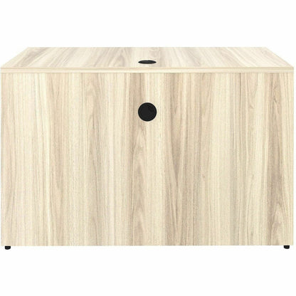 Lorell Essentials Rectangular Bridge, 1" Thickness Table Top, 29.5" x 48" x 24", Modern Elm (LLR66323)