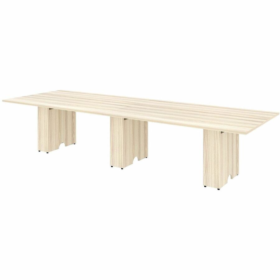 Lorell Essentials Modular Conference Table Top, 1" Height x 70.8" Width x 47" Depth, Modern Elm (LLR16335)
