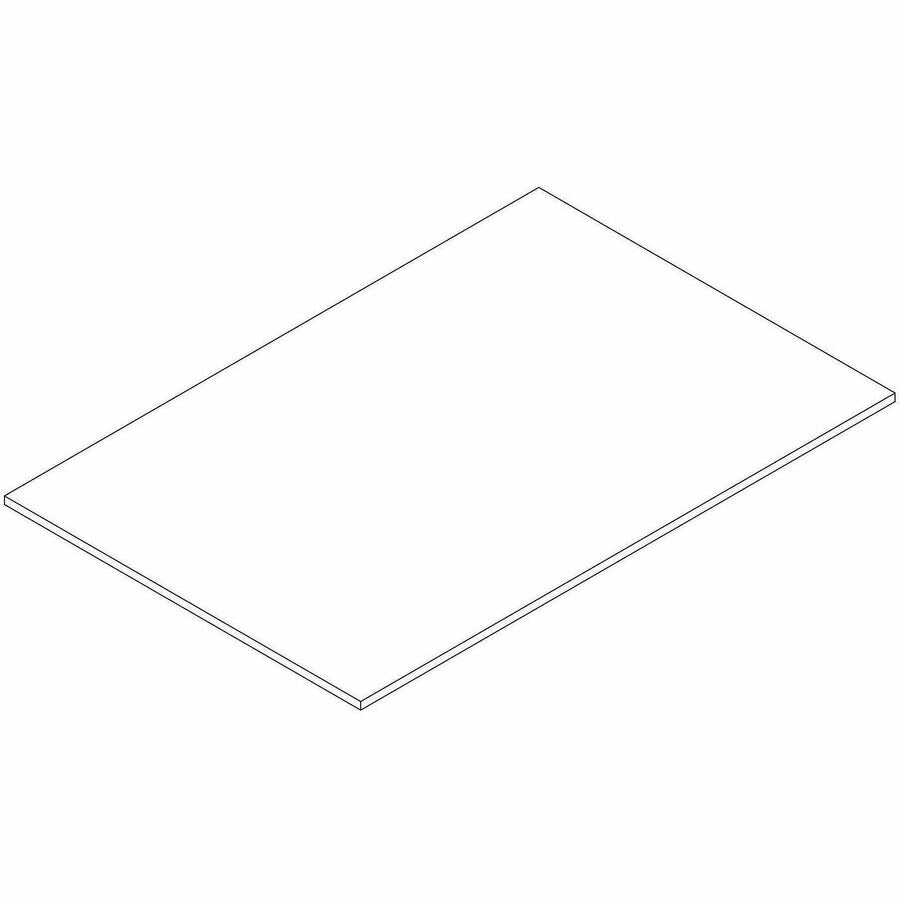 Lorell Essentials Modular Conference Table Top, 1" Height x 70.8" Width x 47" Depth, Modern Elm (LLR16335)