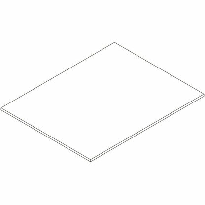 Lorell Essentials Modular Conference Table Top, 1" Height x 59" Width x 47" Depth, Modern Elm (LLR16325)