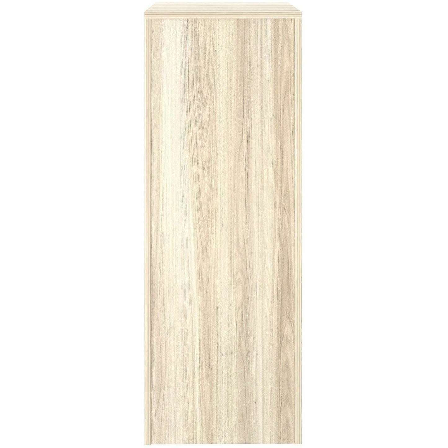 Lorell Essentials Tall Storage Cabinet, 23.6" Width x 65.6" Depth x 23.6" Height, 2 x Shelf(ves), 2 x Drawer(s), Modern Elm (LLR66338)