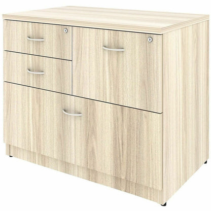Lorell Essentials Versatile 4-Drawer Lateral File, Modern Elm (LLR66337)