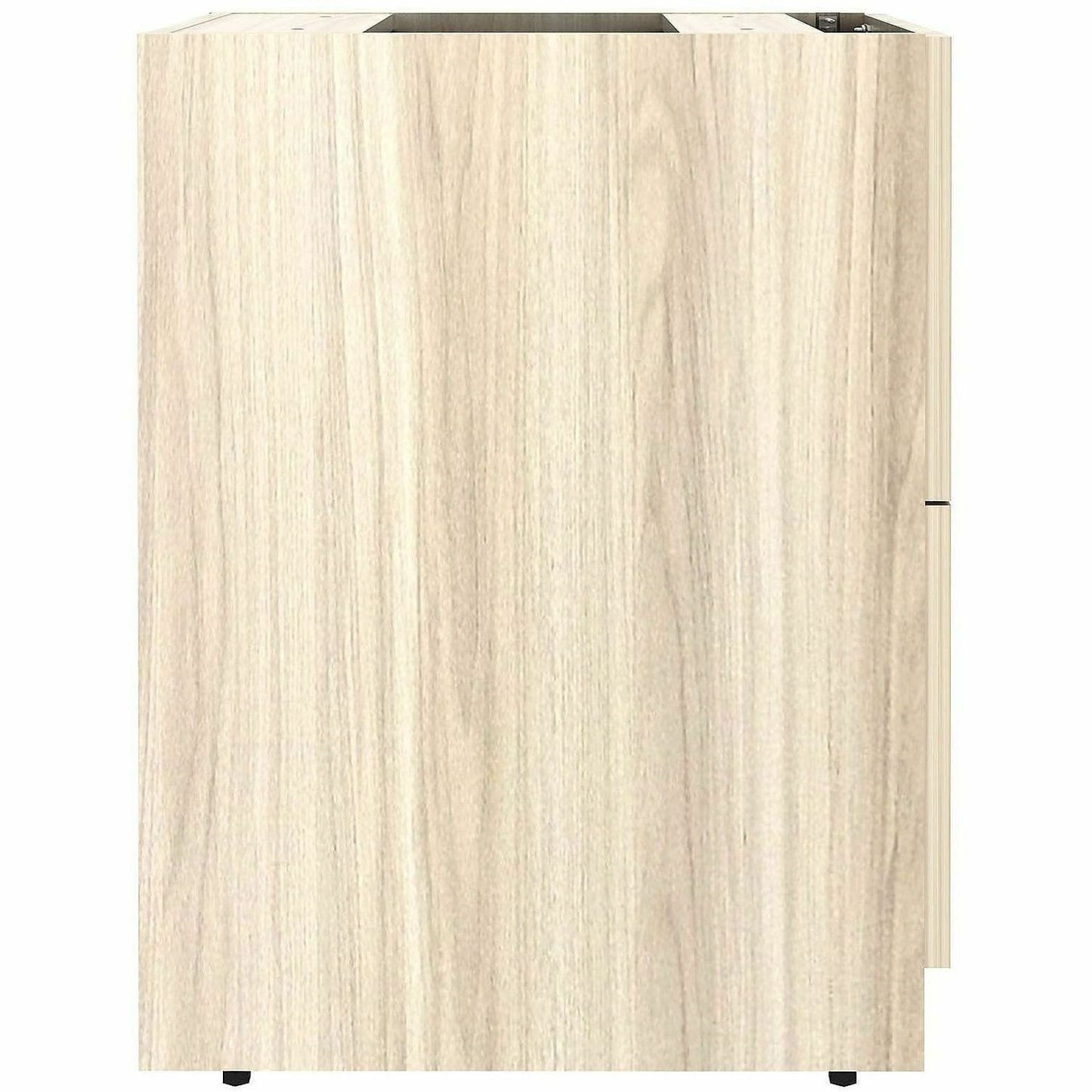 Lorell Essentials 2-Drawer Fixed Pedestal File Cabinet, Modern Elm (LLR66332)