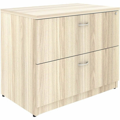 Lorell Essentials 2-Drawer Lateral File, Modern Elm (LLR66335)