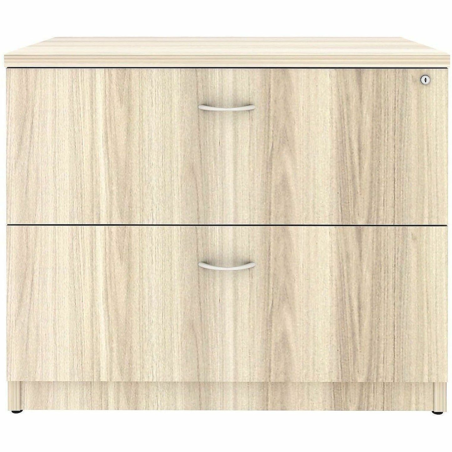 Lorell Essentials 2-Drawer Lateral File, Modern Elm (LLR66335)
