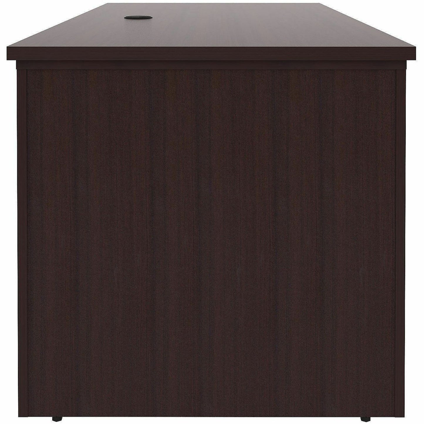 Lorell Essentials 60" Sit-to-Stand Desk Shell, 49" Height x 60" Width x 29" Depth, 1" Thickness Top, Espresso (LLR69641)
