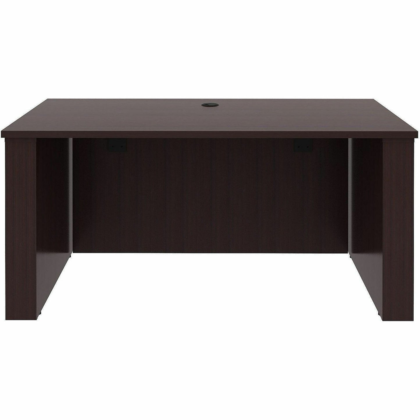 Lorell Essentials 60" Sit-to-Stand Desk Shell, 49" Height x 60" Width x 29" Depth, 1" Thickness Top, Espresso (LLR69641)
