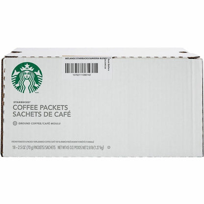 Starbucks Sunsera Blend Ground Coffee, 2.5 oz, 18/Box (SBK06614)