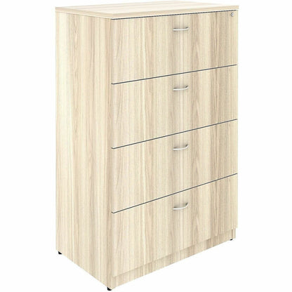 Lorell Essentials 4-Drawer Lateral File, Modern Elm (LLR66336)