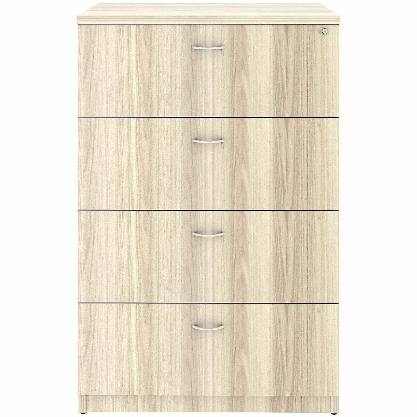 Lorell Essentials 4-Drawer Lateral File, Modern Elm (LLR66336)