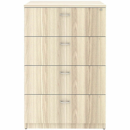 Lorell Essentials 4-Drawer Lateral File, Modern Elm (LLR66336)
