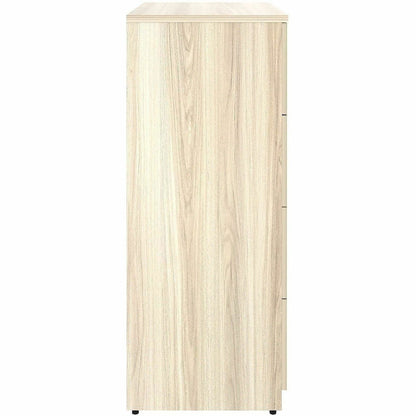 Lorell Essentials 4-Drawer Lateral File, Modern Elm (LLR66336)