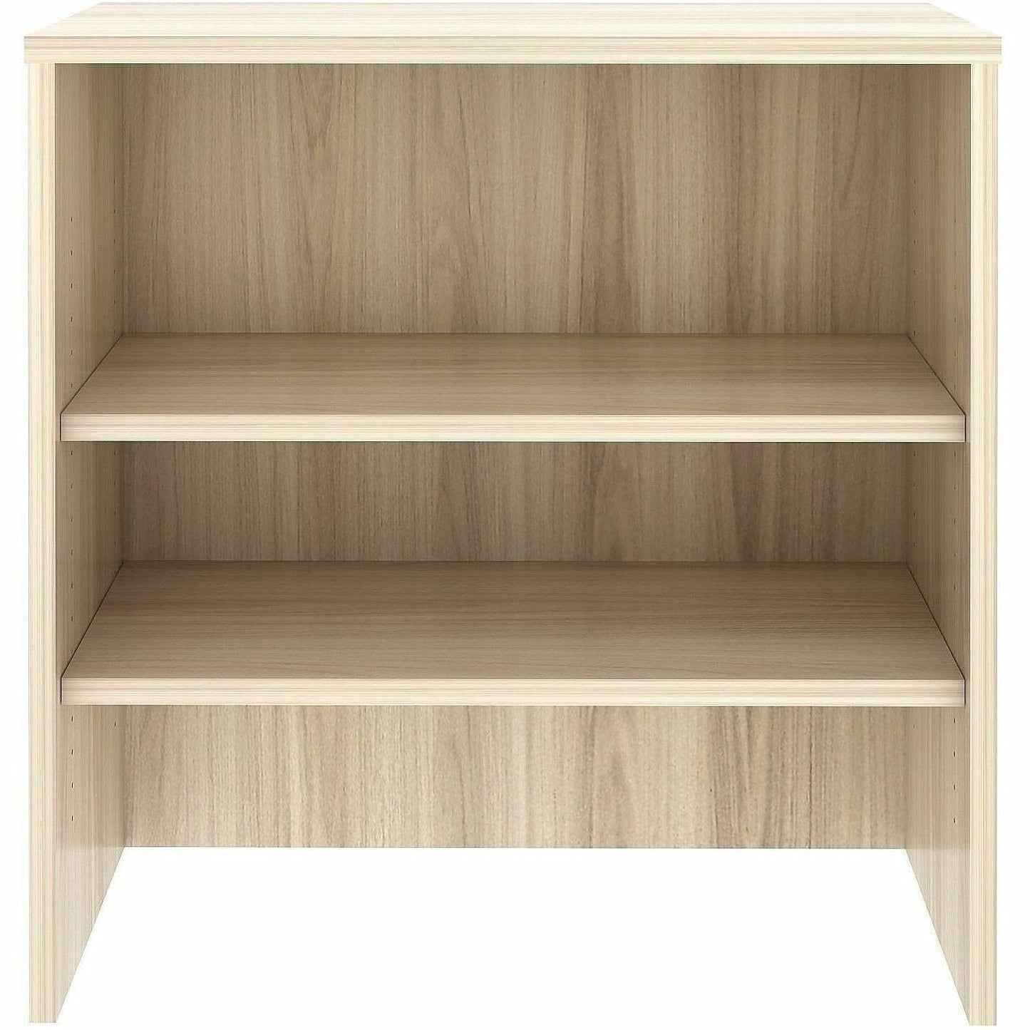 Lorell Essentials Stack-On Bookshelf, Stackable, Modern Elm (LLR66334)