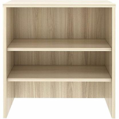 Lorell Essentials Stack-On Bookshelf, Stackable, Modern Elm (LLR66334)