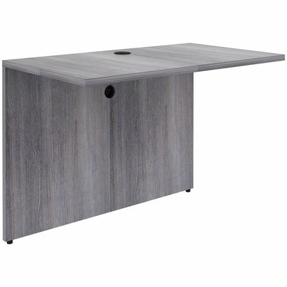 Lorell Weathered Charcoal Laminate Desking, 29.5" Height x 42" Width x 24" Depth (LLR69529)