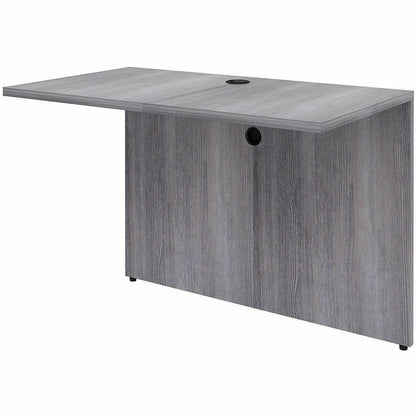 Lorell Weathered Charcoal Laminate Desking, 29.5" Height x 42" Width x 24" Depth (LLR69529)