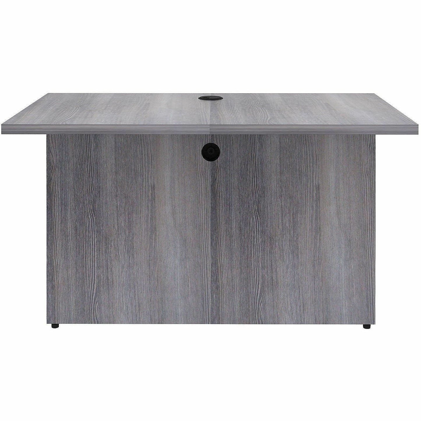 Lorell Weathered Charcoal Laminate Desking, 29.5" Height x 42" Width x 24" Depth (LLR69529)