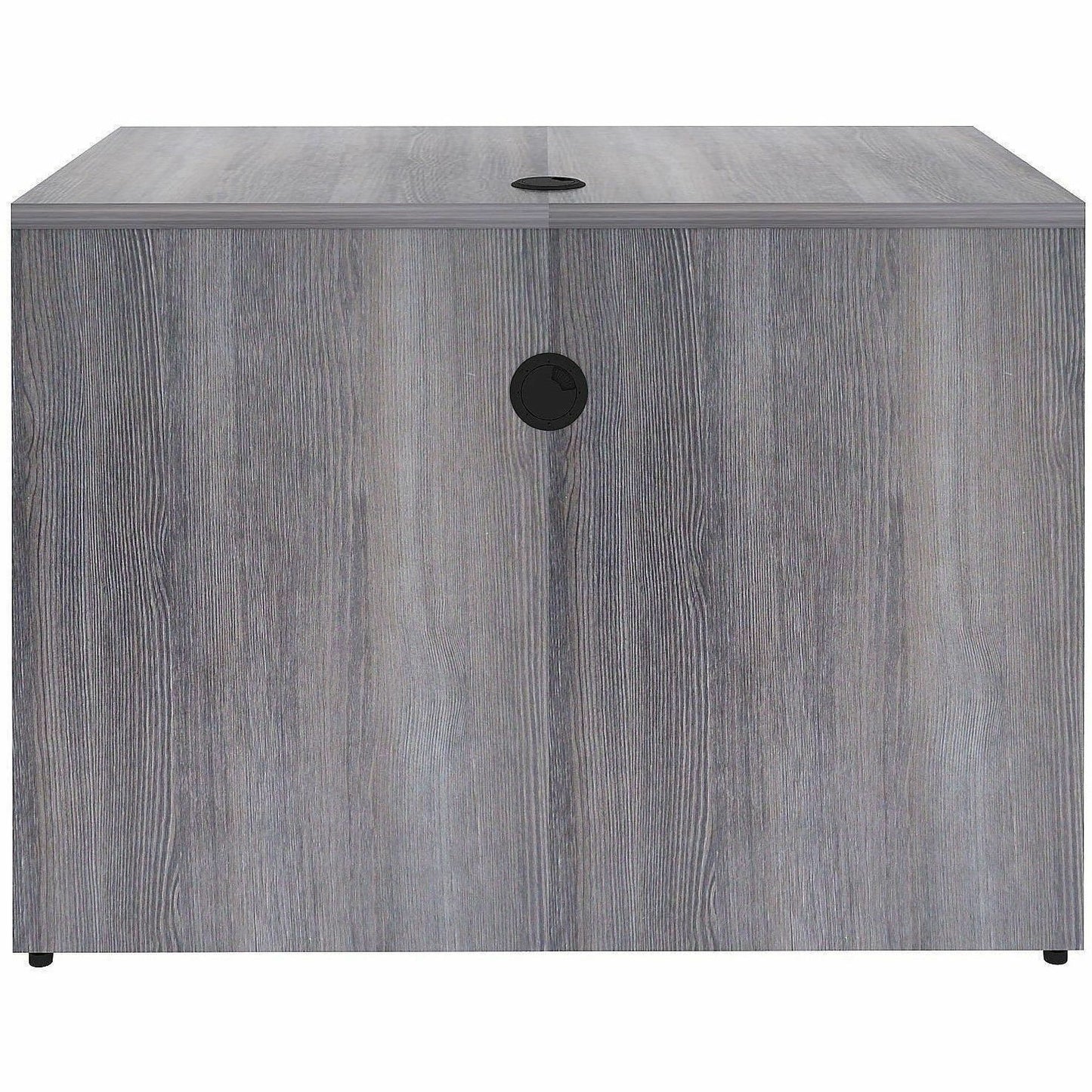 Lorell Weathered Charcoal Laminate Desking, 29.5" Height x 42" Width x 24" Depth (LLR69529)