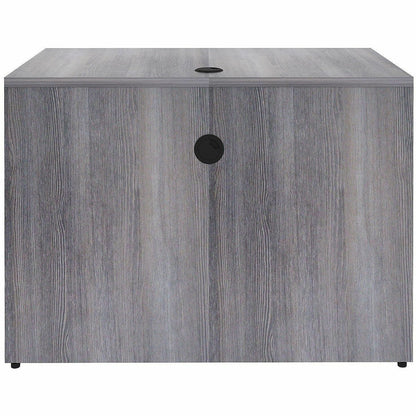 Lorell Weathered Charcoal Laminate Desking, 29.5" Height x 42" Width x 24" Depth (LLR69529)