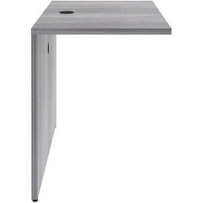 Lorell Weathered Charcoal Laminate Desking, 29.5" Height x 42" Width x 24" Depth (LLR69529)