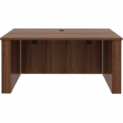 Lorell Essentials 60" Sit-to-Stand Desk Shell, 49" Height x 60" Width x 29" Depth, 1" Thickness Top, Walnut (LLR69640)
