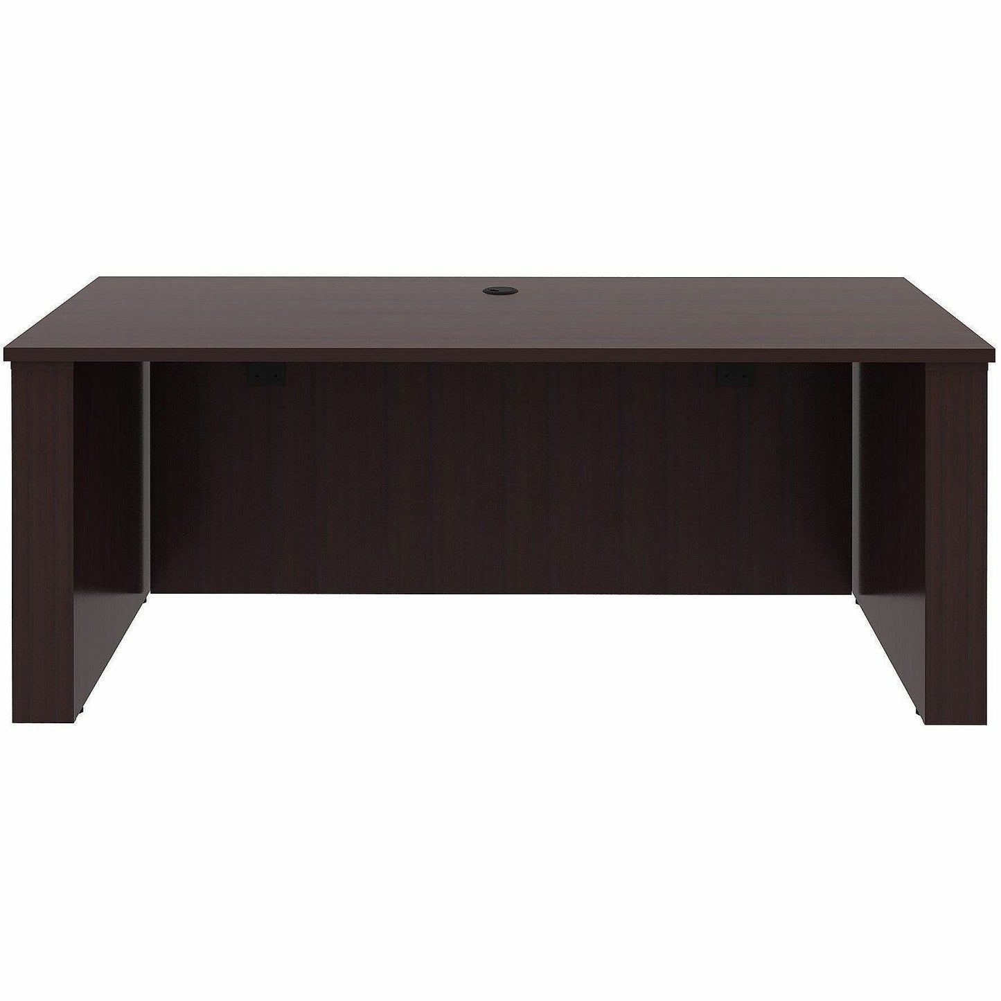 Lorell Essentials 72" Sit-to-Stand Desk Shell, 49" Height x 72" Width x 29" Depth, 1" Thickness Top, Espresso (LLR69643)