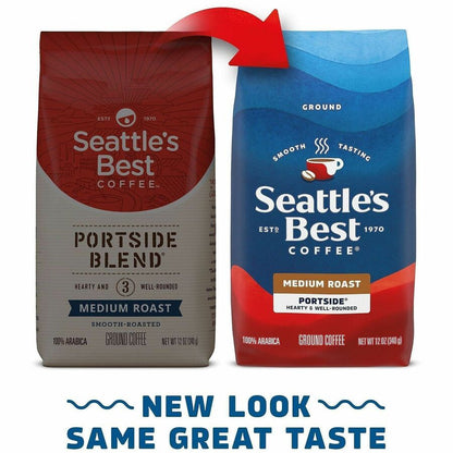 Starbucks Seattle's Best Portside Ground Coffee, Portside Blend (SBK12212CT)