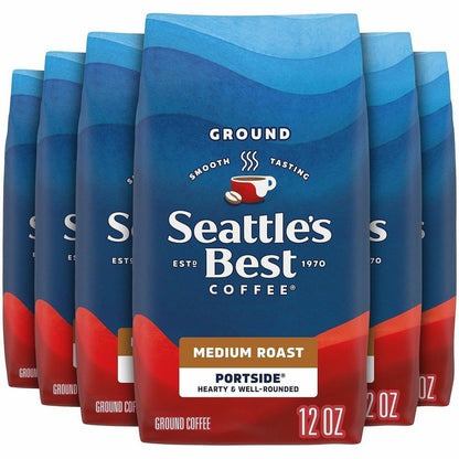 Starbucks Seattle's Best Portside Ground Coffee, Portside Blend (SBK12212CT)