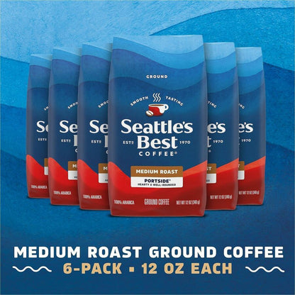 Starbucks Seattle's Best Portside Ground Coffee, Portside Blend (SBK12212CT)