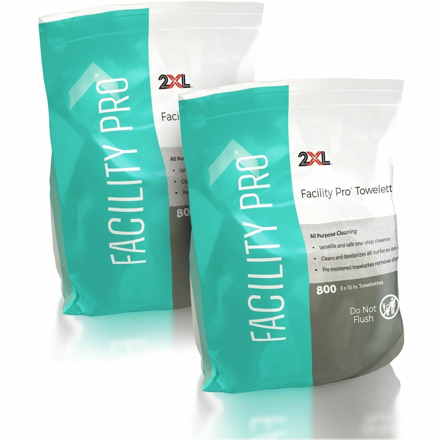 2XL Facility Pro All-Purpose Towelettes, 2/Carton (TXL418)