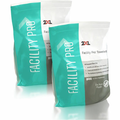 2XL Facility Pro All-Purpose Towelettes, 2/Carton (TXL418)