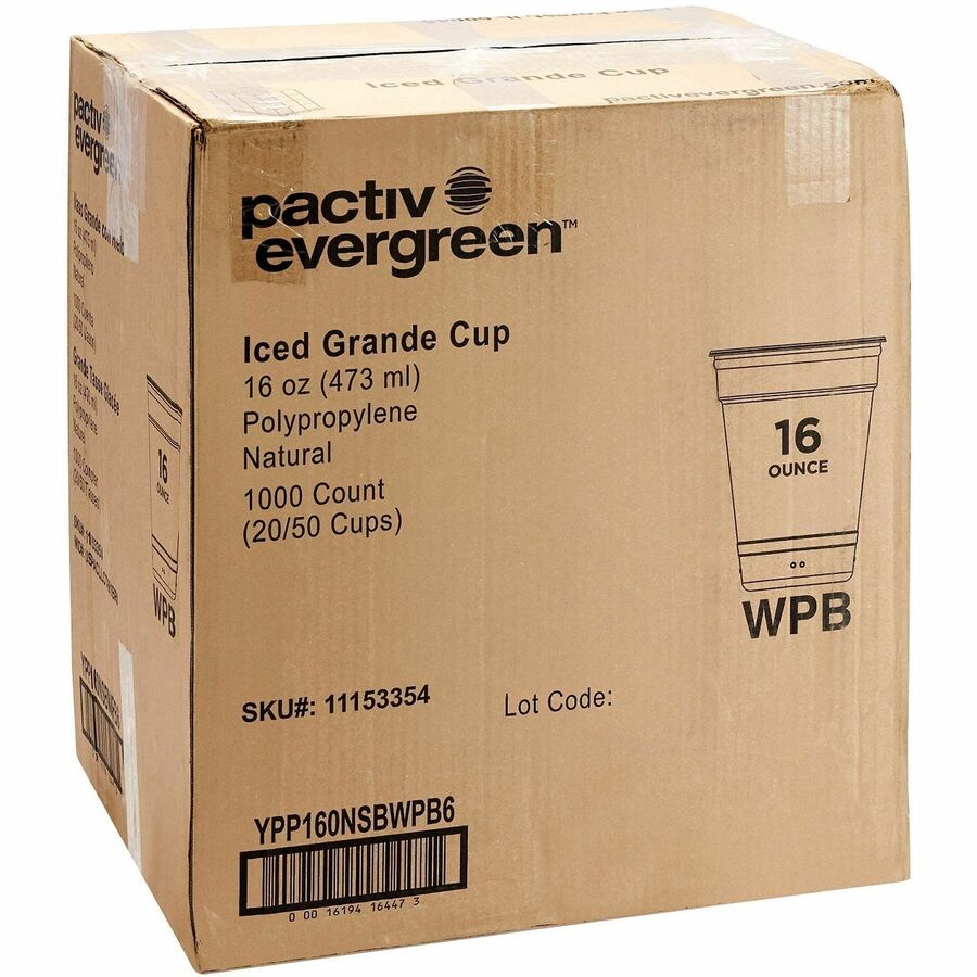 Starbucks WPS Branded Cold Cups, 16 fl oz (SBK16447)