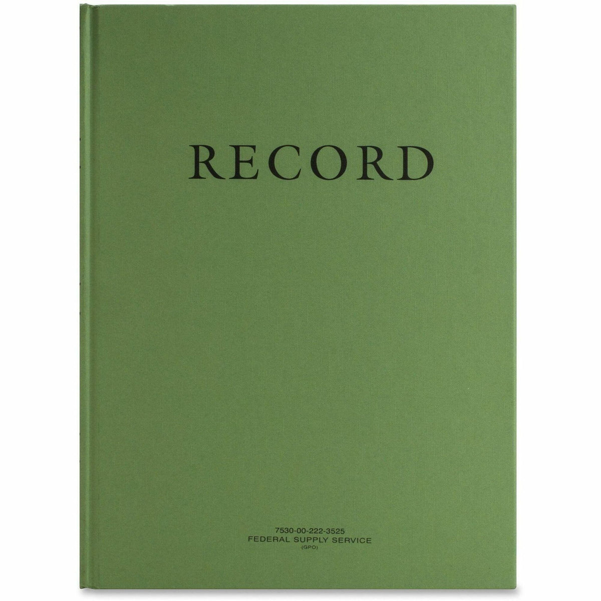 United Book Press Multipurpose Record Book, Green (UBP753002223525)