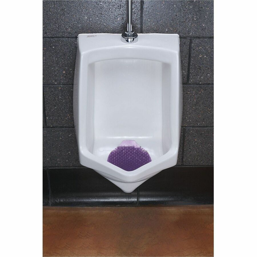Fresh Products Tidal Wave Urinal Screens, 6/Carton, Purple (FRSTWDS11CT)