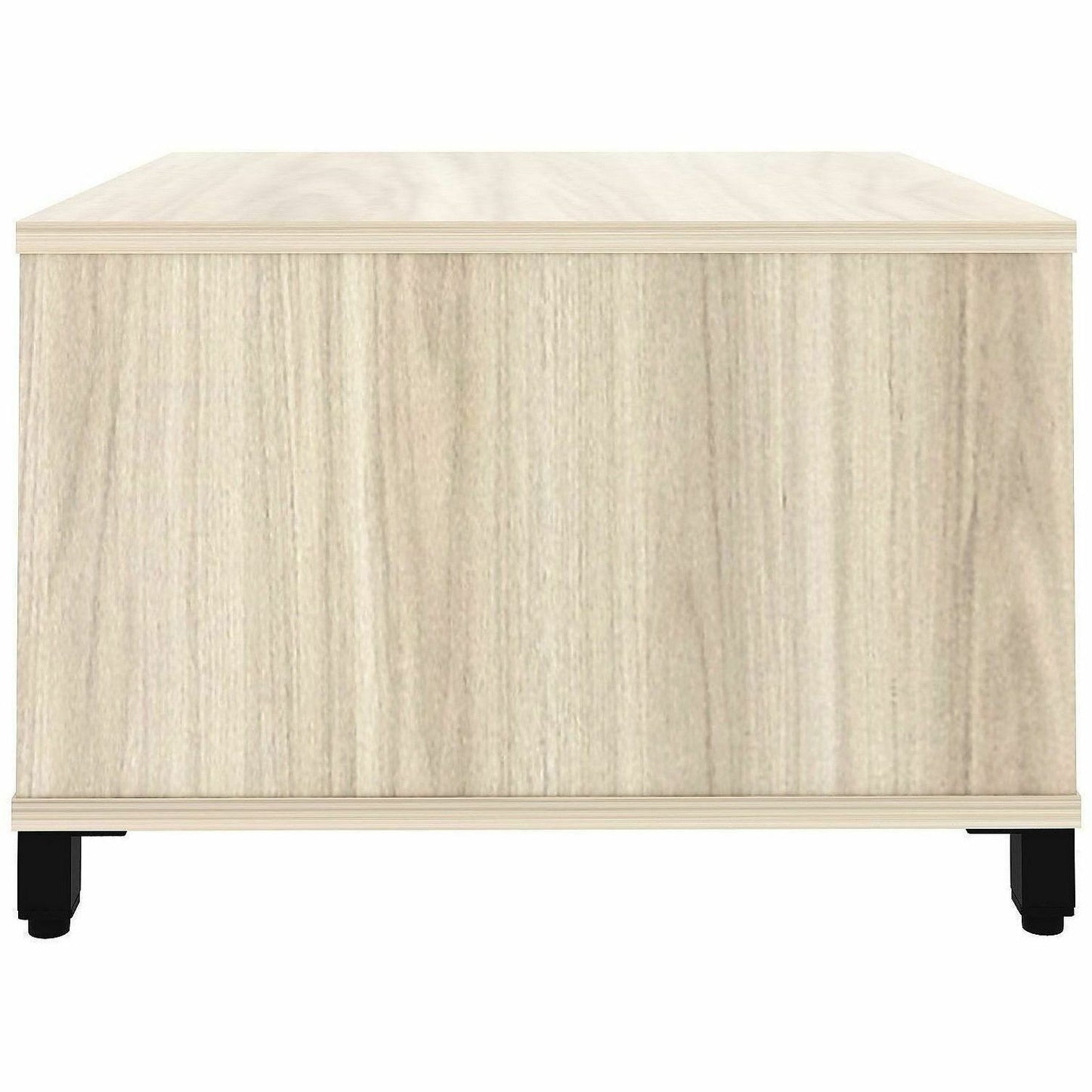 Lorell Modular Reception Table, Square Top, Height Adjustable, 24" W x 24" D, 20" H, Modern Elm (LLR69205)