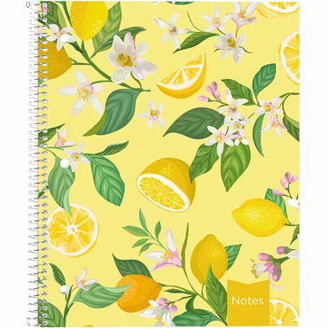 Rediform Xtreme Notorious Note-Taking Pad, Letter, 8½" x 11", White Paper, Lemon Cover, 160 Pages, Spiral Bound (RED315801)