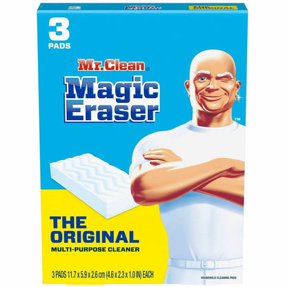Mr. Clean Magic Erasers, Blue, 12/Carton (PGC79008CT)