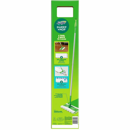Swiffer Sweep and Mop Deluxe, 2-in-1 Floor Mopping and Sweeping Kit (PGC16519)