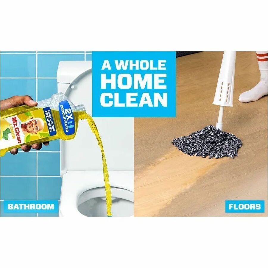 Mr. Clean All Purpose Cleaner, 64 fl oz, Fresh, Lemon Scent (PGC06894)