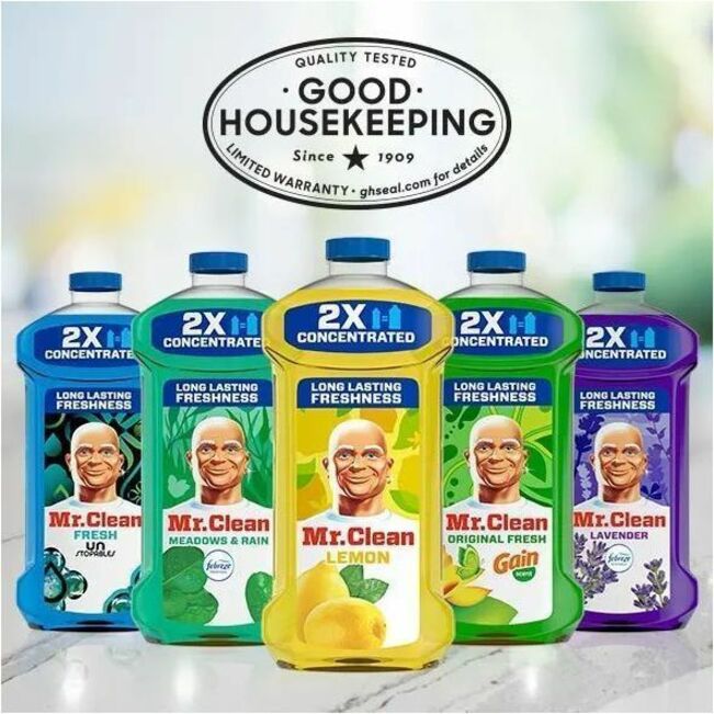 Mr. Clean All Purpose Cleaner, 64 fl oz, Fresh, Lemon Scent (PGC06894)