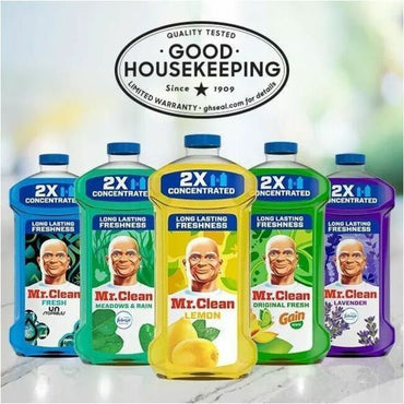 Mr. Clean All Purpose Cleaner, 64 fl oz, Fresh, Lemon Scent (PGC06894)