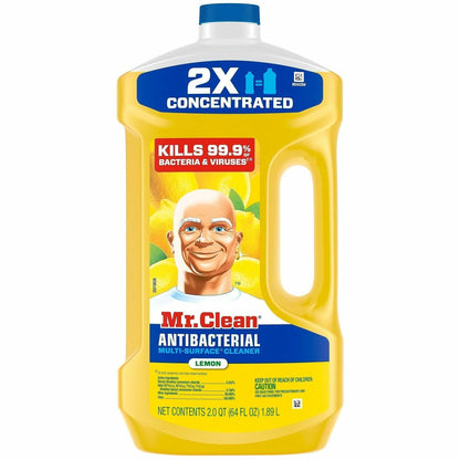 Mr. Clean All Purpose Cleaner, 64 fl oz, Fresh, Lemon Scent (PGC06894)