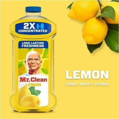 Mr. Clean All Purpose Cleaner, 64 fl oz, Fresh, Lemon Scent (PGC06894)