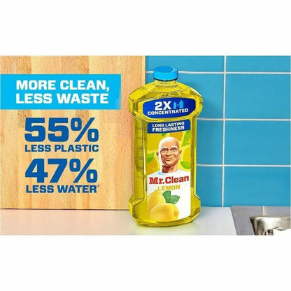 Mr. Clean All Purpose Cleaner, 64 fl oz, Fresh, Lemon Scent (PGC06894)