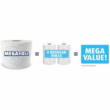 Charmin Ultra Soft Mega Roll, 2 Ply, Mega, White, Paper, 24/Pack (PGC19268)
