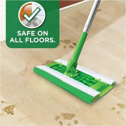 Swiffer Sweeper Wet Cloths, Residue-free, White, 24/Pack (PGC75588)