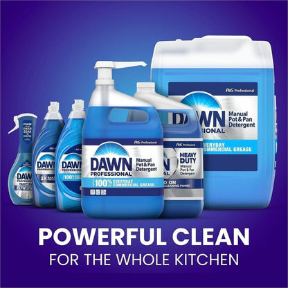 Dawn Manual Pot/Pan Detergent, 128 fl oz (4 quart), Original Scent (PGC15260BT)