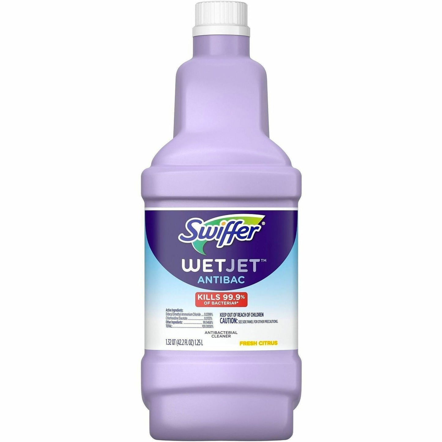 Swiffer WetJet Floor Cleaner, 40.6 fl oz, Fresh Citrus Scent (PGC35659)
